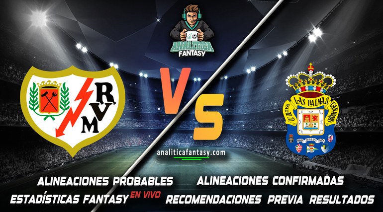 Imagen de la noticia: Rayo Vallecano vs Las Palmas: Alineaciones actualizadas