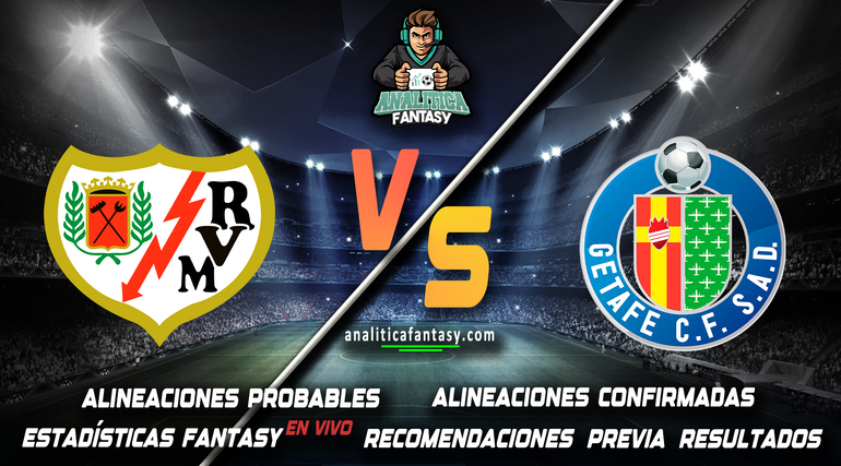 Noticia: Rayo Vallecano vs Getafe: Alineaciones actualizadas Imagen de la noticia: Rayo Vallecano vs Getafe: Alineaciones actualizadas
