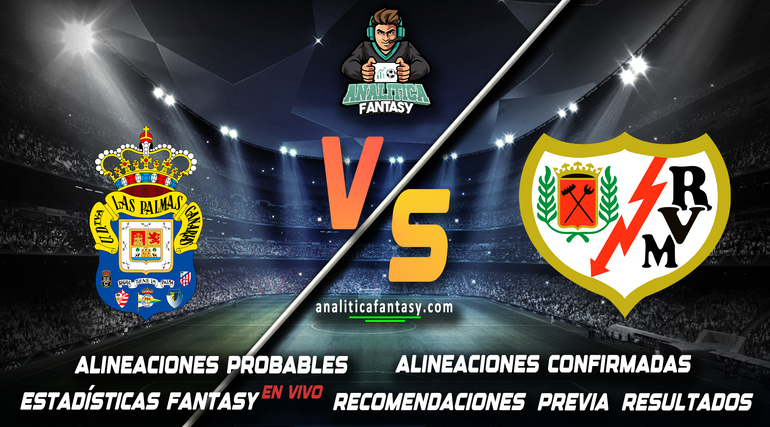 Noticia: Las Palmas vs Rayo Vallecano: Alineaciones actualizadas Imagen de la noticia: Las Palmas vs Rayo Vallecano: Alineaciones actualizadas