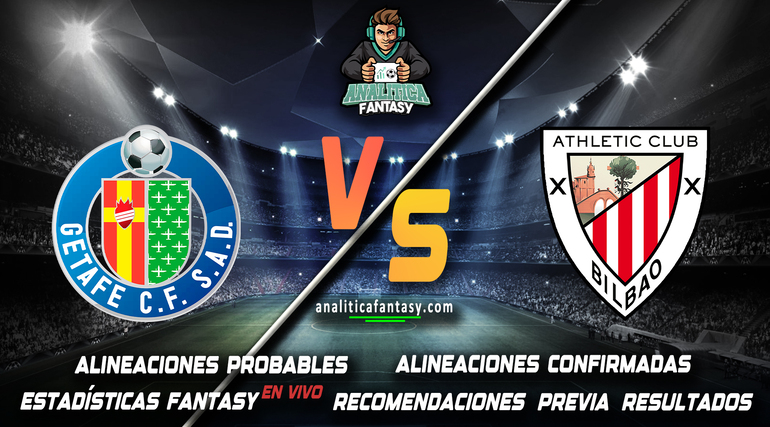 Noticia: Getafe vs Athletic Club: Alineaciones actualizadas Imagen de la noticia: Getafe vs Athletic Club: Alineaciones actualizadas
