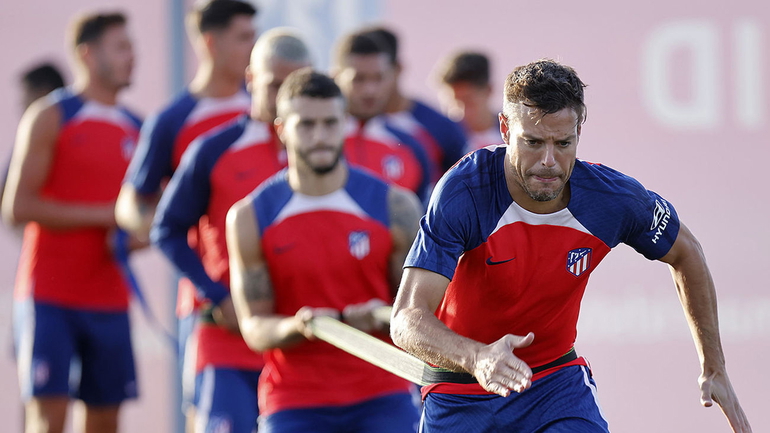 Imagen de la noticia: Once del entrenamiento del Atlético del Cholo de cara al getafe