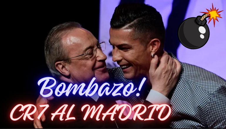 Noticia: 💣BOMBAZO💣 Cristiano Ronaldo regresa al Real Madrid Imagen de la noticia: 💣BOMBAZO💣 Cristiano Ronaldo regresa al Real Madrid