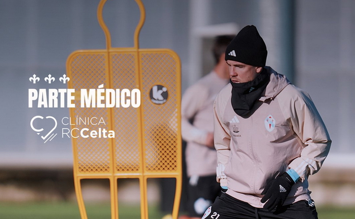 Portada de El Celta actualiza el estado físico de Ristic