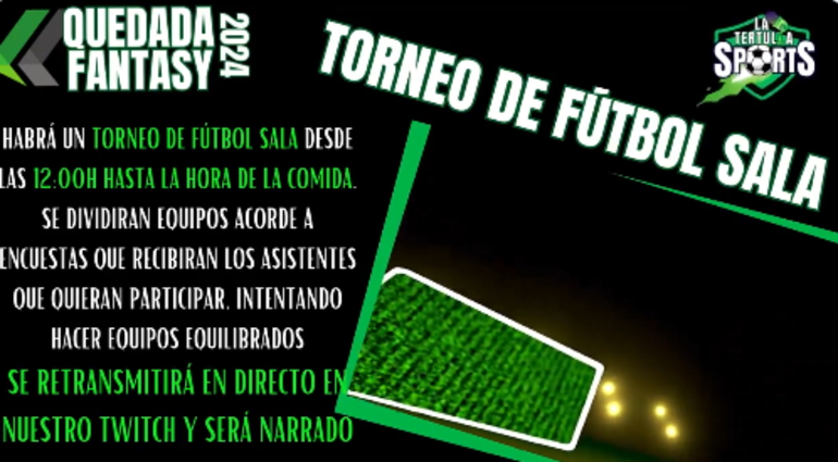 Noticia: ‘Sports Tertulia’ organiza la mayor quedada fantasy de la historia Imagen de la noticia: ‘Sports Tertulia’ organiza la mayor quedada fantasy de la historia