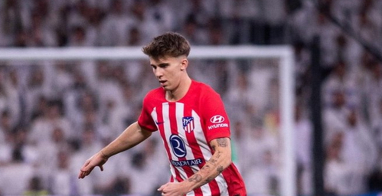 Noticia: El Atlético recurrirá la amarilla de Pablo Barrios para que pueda estar ante el Girona Imagen de la noticia: El Atlético recurrirá la amarilla de Pablo Barrios para que pueda estar ante el Girona