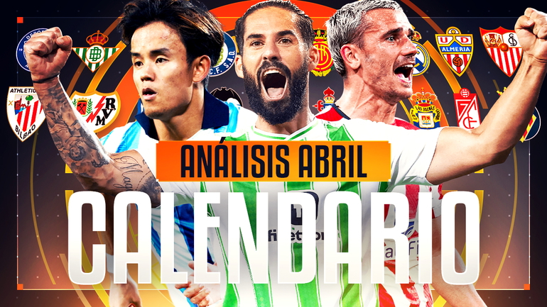 Noticia: Los equipos más y menos recomendables en Abril en función de su calendario Imagen de la noticia: Los equipos más y menos recomendables en Abril en función de su calendario