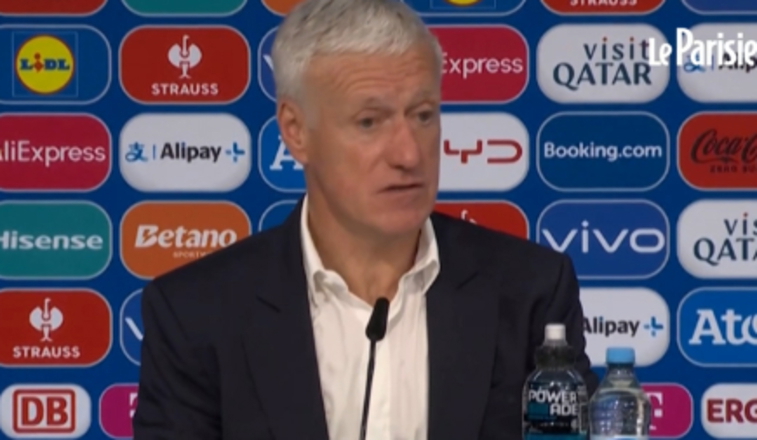 Rueda de prensa de Didier Deschamps posterior al partido