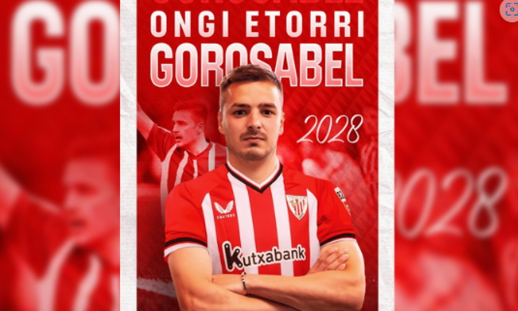 Noticia: Oficialmente Andoni Gorosabel es nuevo jugador del Athletic Club Imagen de la noticia: Oficialmente Andoni Gorosabel es nuevo jugador del Athletic Club