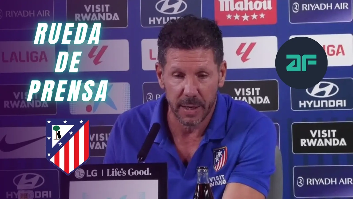 Portada de Simeone habla de Griezmann, el banquillo, el triunfo sobre el Levante