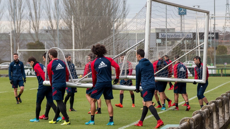 Portada de Osasuna se prepara para enfrentar al Sevilla
