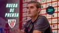 Valverde en rueda de prensa para el Athletic - Alavés: habla de Nico Williams, Sancet, descarte de Sannadi