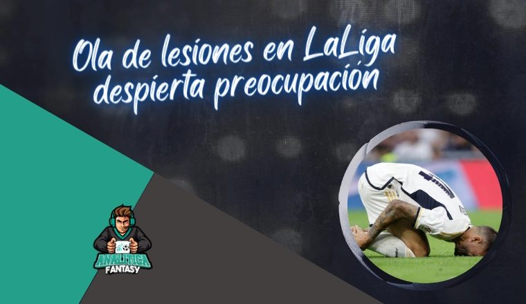 Noticia: Ola de lesiones en LaLiga despierta preocupación Imagen de la noticia: Ola de lesiones en LaLiga despierta preocupación