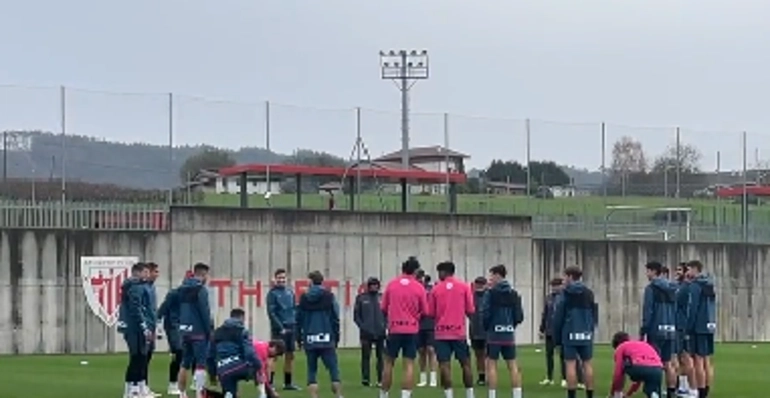 Noticia: Athletic: Yuri vuelve al grupo y Adu Ares se retira con molestias Imagen de la noticia: Athletic: Yuri vuelve al grupo y Adu Ares se retira con molestias