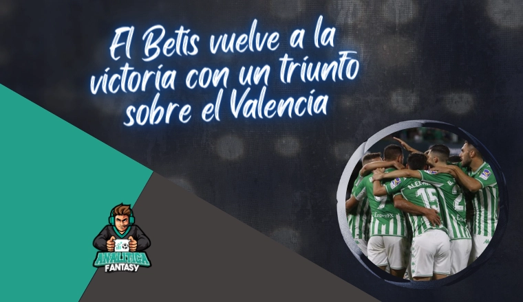 Noticia: El Betis vuelve a la victoria con un triunfo sobre el Valencia Imagen de la noticia: El Betis vuelve a la victoria con un triunfo sobre el Valencia