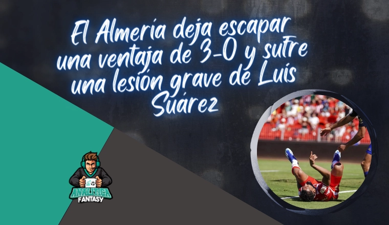 Portada de Revés y lesión en el Almería