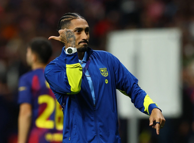 La UEFA estudia sancionar a Raphinha por sus declaraciones tras la eliminación europea