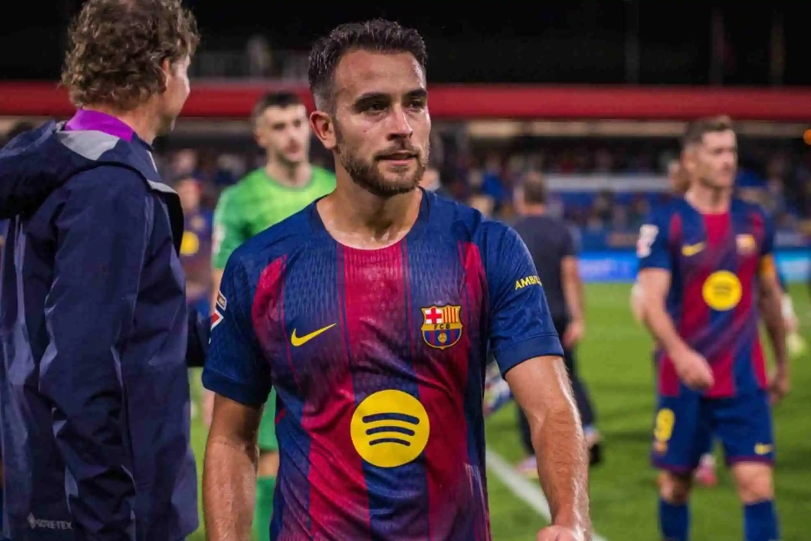 Eric García enciende las alarmas en el Barcelona por lesión