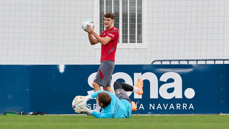 Última hora sobre el estado de Víctor Muñoz y Aimar Oroz en Osasuna