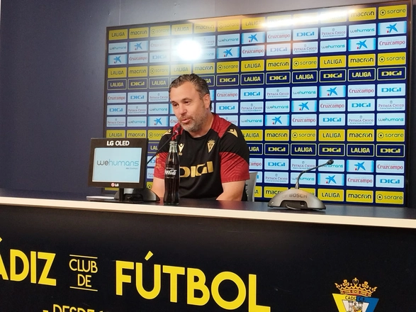 Noticia: Sergio habla de Ledesma y opina sobre el posible aplazamiento contra el Mallorca Imagen de la noticia: Sergio habla de Ledesma y opina sobre el posible aplazamiento contra el Mallorca