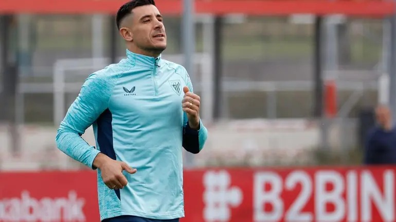 Baja importante en el entrenamiento del Athletic Club de este martes