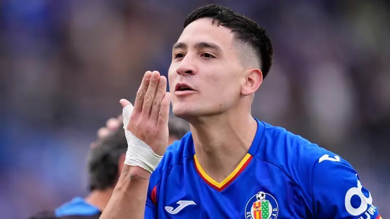 El Getafe emite el parte médico oficial de Martin Satriano