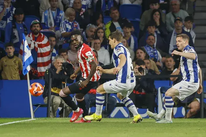 Noticia: La Liga Fantasy: ⚽ Resumen del empate del Athletic, Jornada 34 vs Real Sociedad Imagen de la noticia: La Liga Fantasy: ⚽ Resumen del empate del Athletic, Jornada 34 vs Real Sociedad