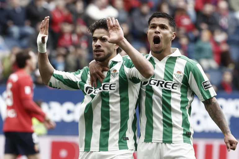 Abde con gol, y dos sancionados en el empate del Betis contra Osasuna - Jornada 31 La Liga