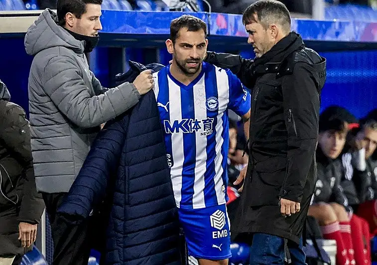 Otto se marcha lesionado en el Alavés - Sevilla de la Copa