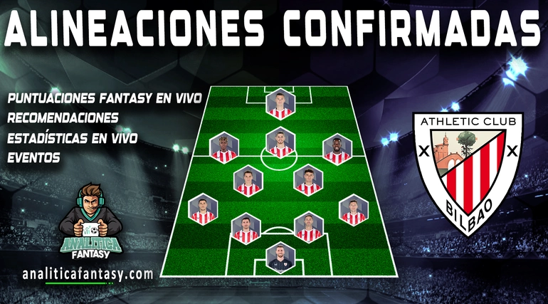 Alineación del Athletic en derbi contra el Alavés: los Williams y Guruzeta titulares - Jornada 34