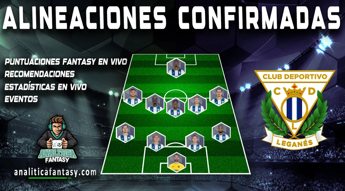 Noticia: Cinco cambios en la alineación del Leganés contra el Sevilla Imagen de la noticia: Cinco cambios en la alineación del Leganés contra el Sevilla