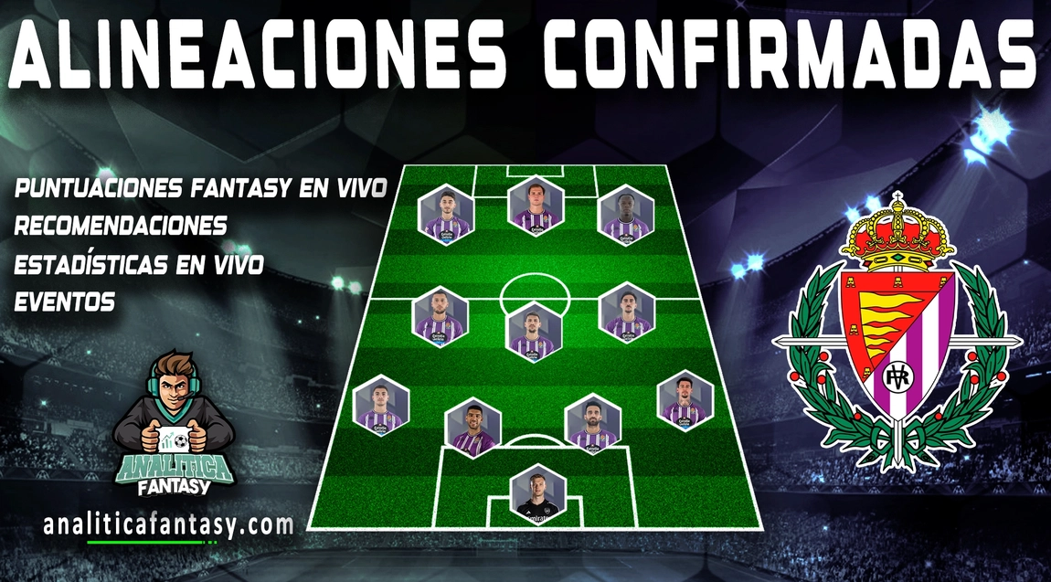 Noticia: Cambios en el once del Valladolid frente al Barcelona Imagen de la noticia: Cambios en el once del Valladolid frente al Barcelona