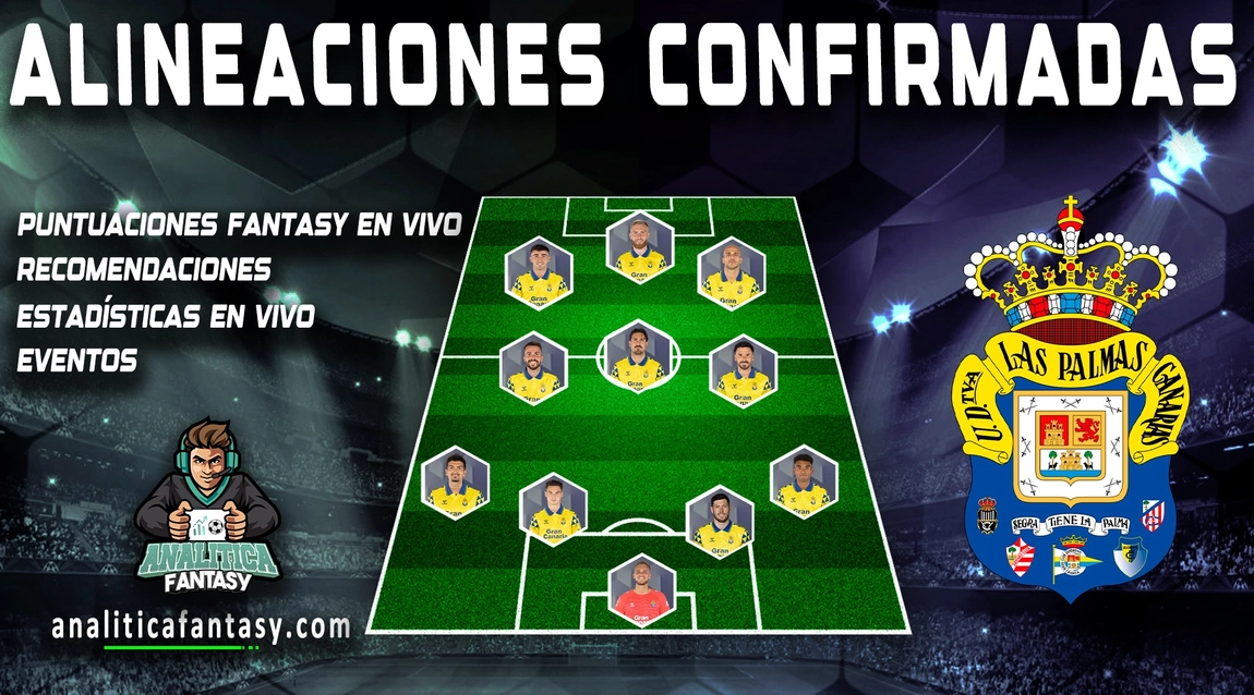Dos cambios en Las Palmas para enfrentar al Valencia
