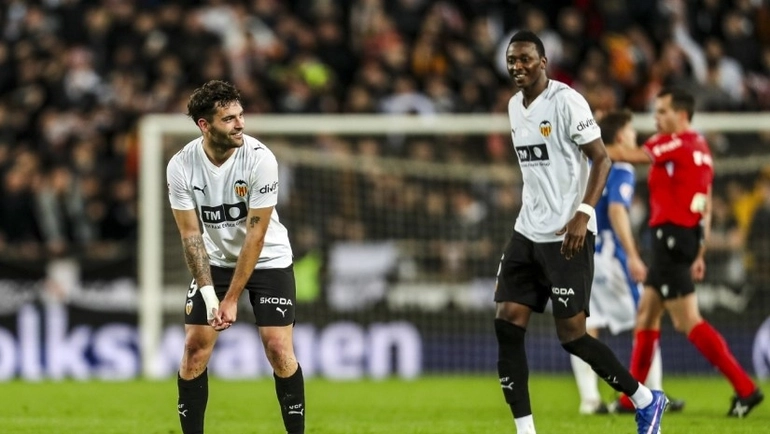 Posible nueva lesión en la delantera del Valencia