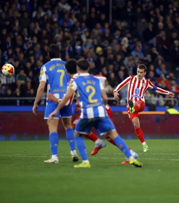 Griezmann da al Atlético el pase a cuartos de final en la Copa del Rey