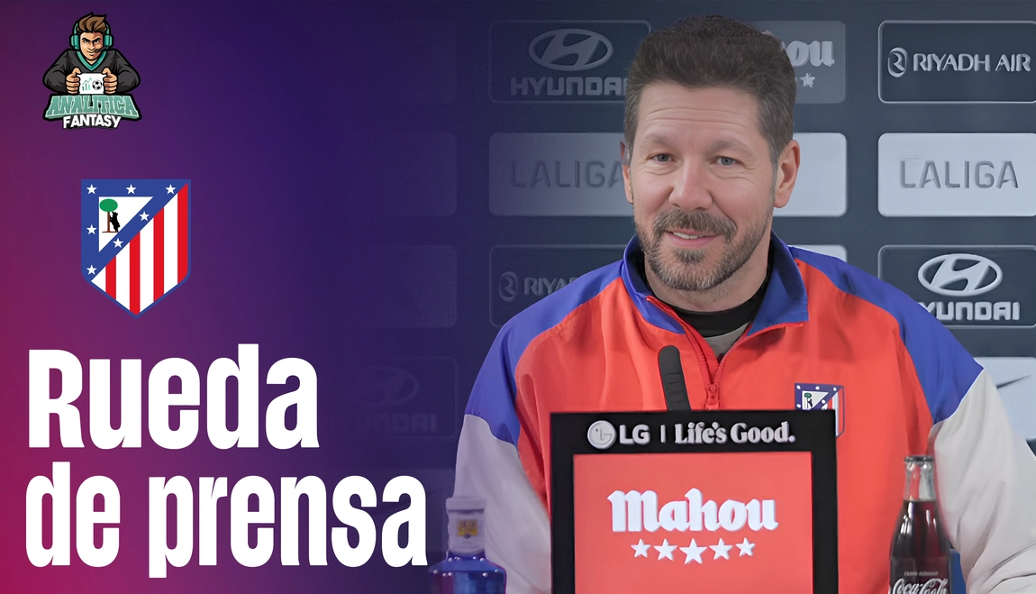 Noticia: Simeone habla de Sorloth, sus perspectivas, del Zamora para Oblak Imagen de la noticia: Simeone habla de Sorloth, sus perspectivas, del Zamora para Oblak