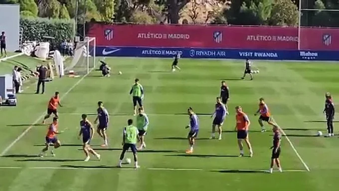 Portada de Baena destaca, gestión de cargas, entrenamiento del Atlético previo al Real Madrid