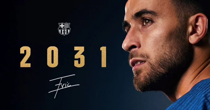 Portada de Oficial: El Barcelona y Eric García amplían su vinculación