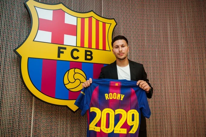 Oficial: Roony como nuevo activo del Barcelona