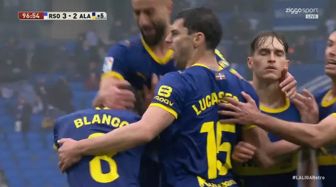 Goles de Diabaté y Boyé en empate del Alavés con la Real Sociedad - Jornada 31 La Liga