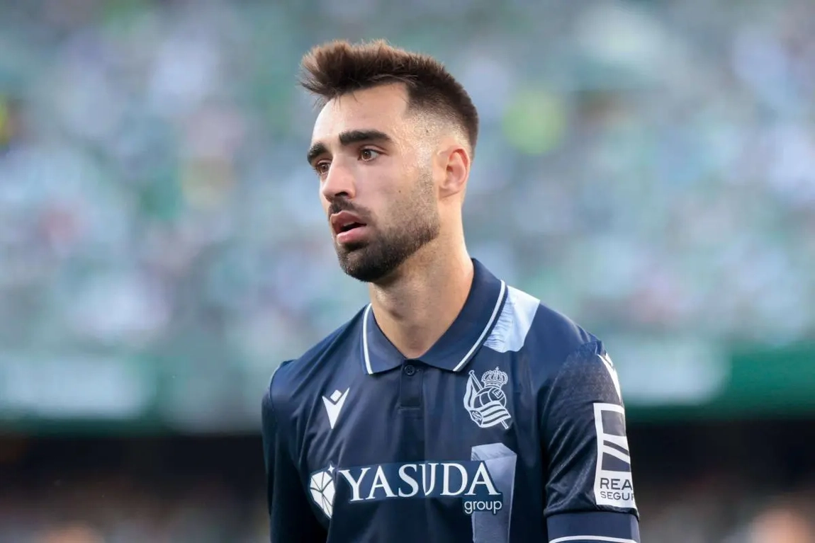Portada de Brais, baja importante de la Real Sociedad en la previa del Real Madrid