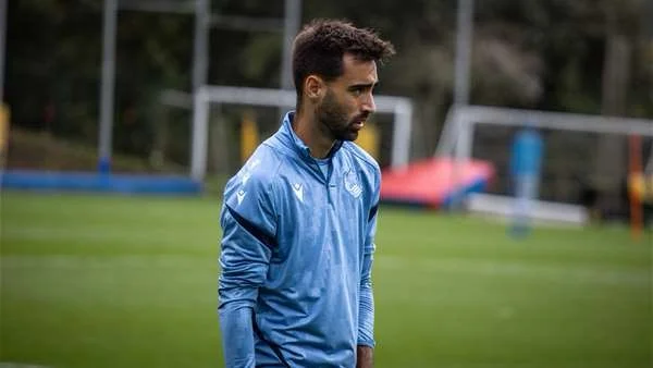 Portada de Varios regresos en el entrenamiento de la Real Sociedad