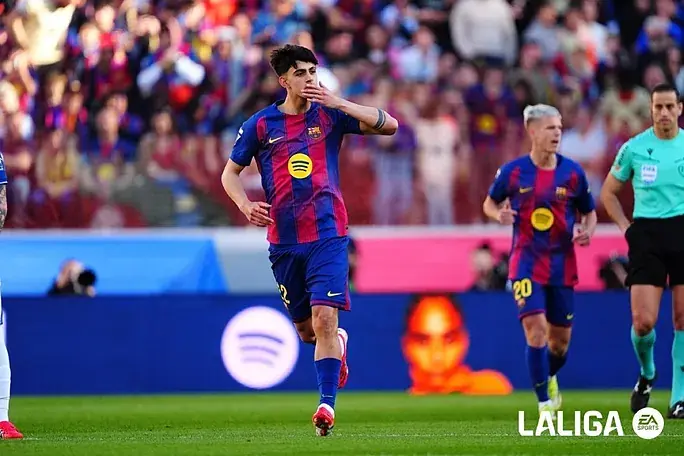 Bernal, De Jong y Fermín con goles en triunfo del Barcelona - Jornada 25 Liga Fantasy