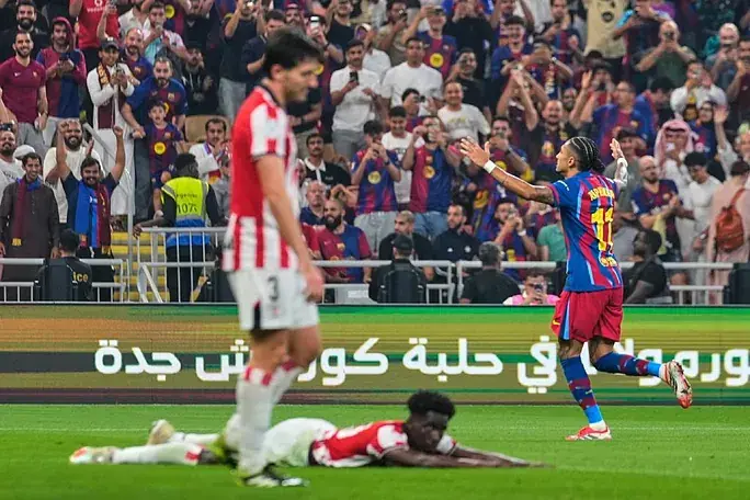 Portada de Nuevo castigo al Athletic, con baja calidad, eliminado de Supercopa