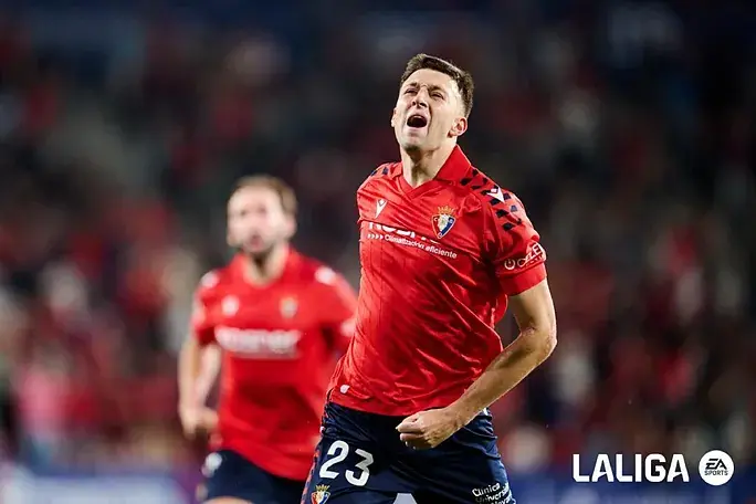 Portada de Triunfo de Osasuna con goles de Bretones y Catena - Jornada 8 La Liga