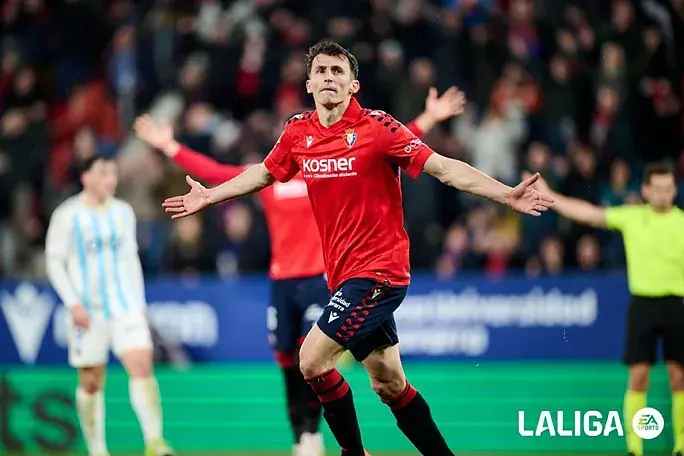 Budimir y Victor con goles en la victoria del Osasuna - Jornada 20 Liga Fantasy