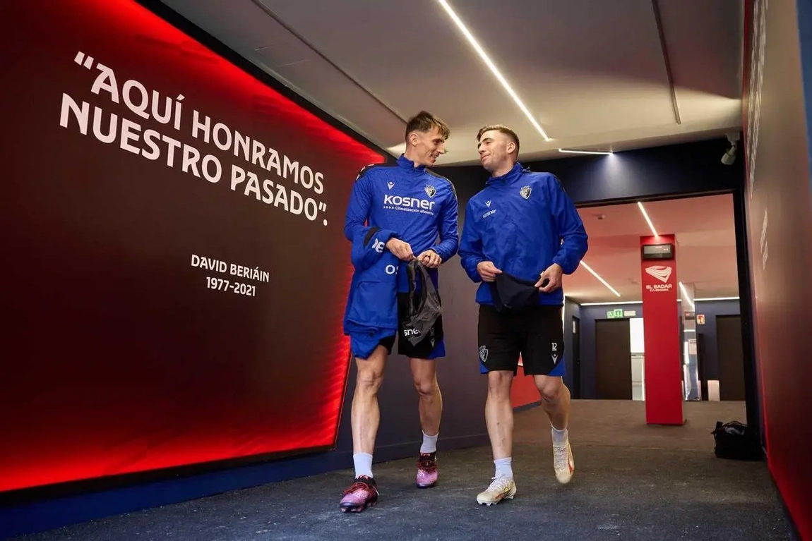 Portada de Primer entrenamiento del Osasuna de cara al Celta