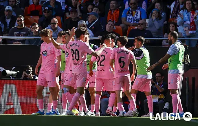 Moriba, Fer y Swedberg con goles en remontada del Celta sobre el Valencia - Jornada 20 La Liga