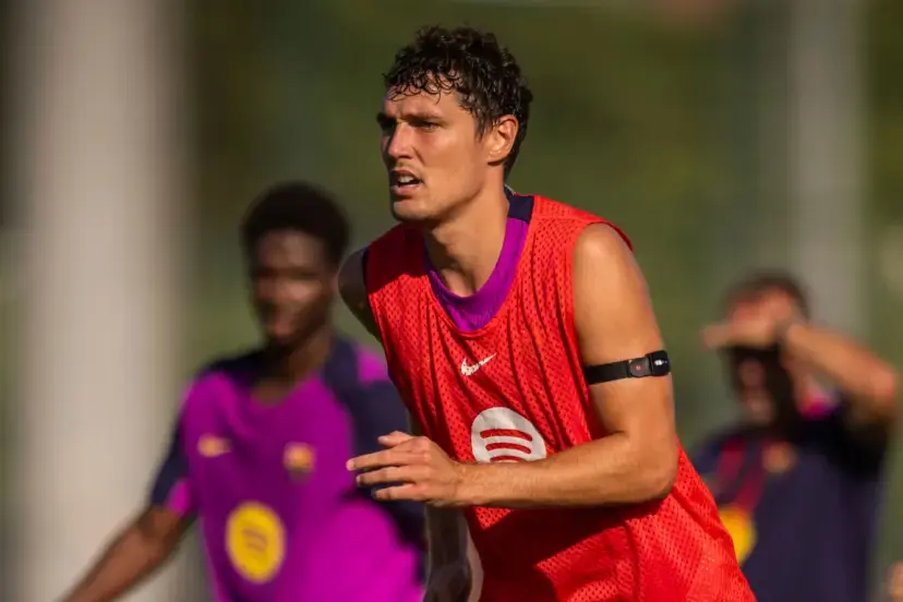 Portada de Christensen recae y no ayudará al Barcelona hasta después del parón