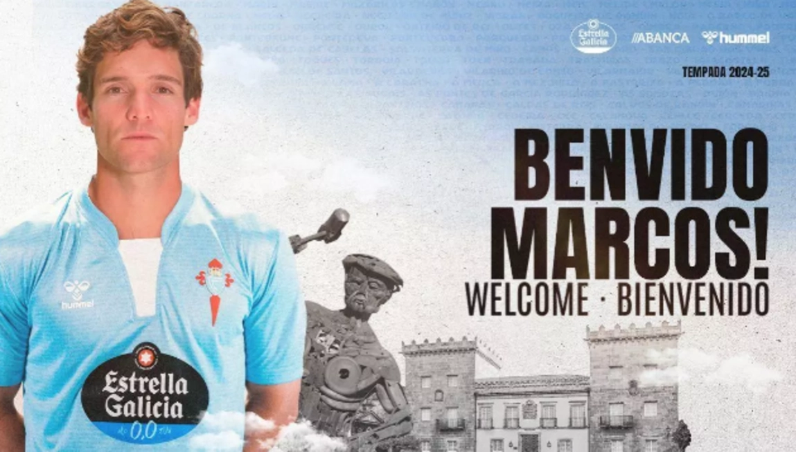 Marcos Alonso es nuevo jugador del Celta de Vigo