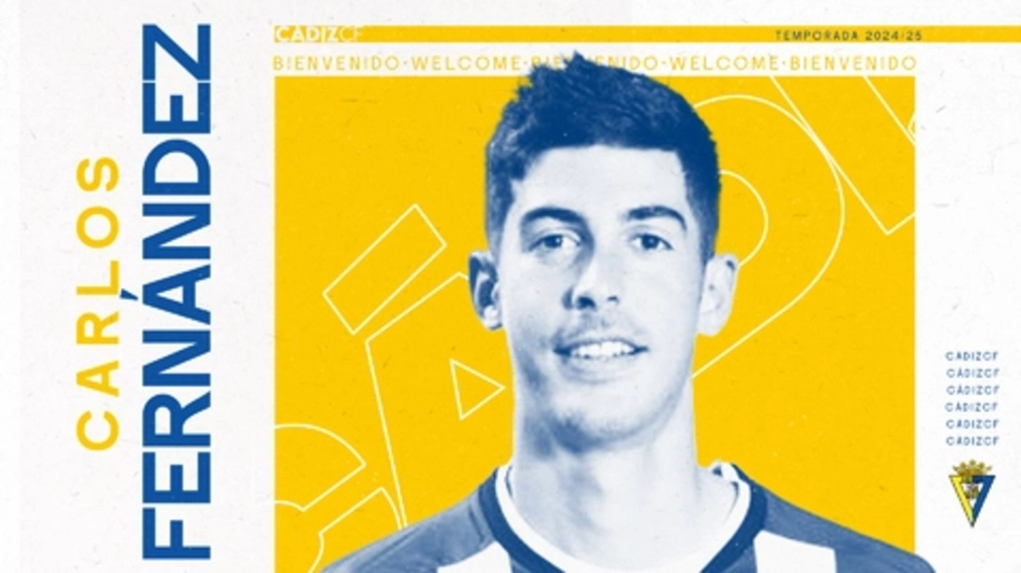 Noticia: Carlos Fernández se une al Cádiz en busca de revitalizar su carrera tras una etapa complicada en la Real Sociedad Imagen de la noticia: Carlos Fernández se une al Cádiz en busca de revitalizar su carrera tras una etapa complicada en la Real Sociedad